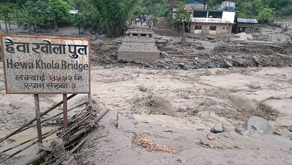 तीन सातामा १४८ मिलिमिटर वर्षा : पूर्वी नेपालमा बाढीको वितण्डा, अर्बौंको क्षति