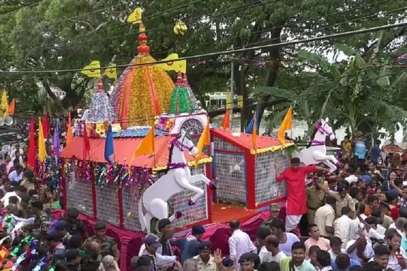 रथ हाइटेन्सन तारमा अड्किँदा ६ जनाको मृत्यु