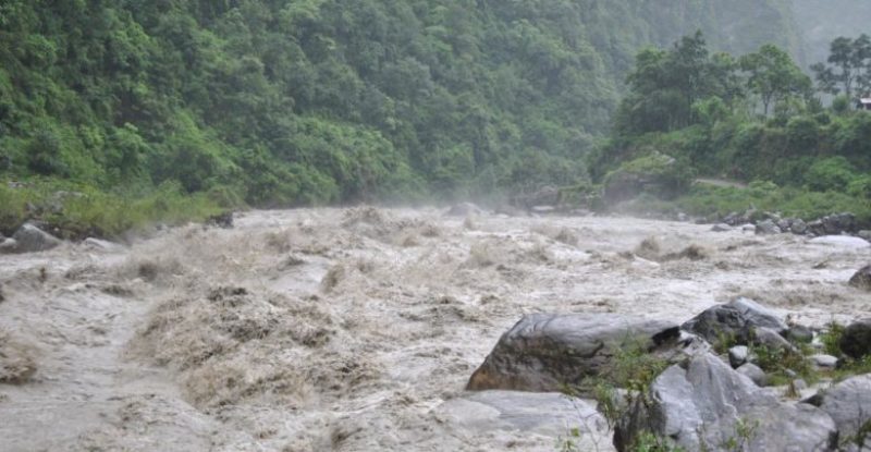 कालीगण्डकी उर्लंदो, शालिग्राम शिला डुबानमा