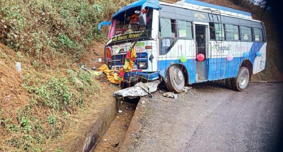 धादिङको हुग्दीखोलामा दुर्घटना हुँदा २० जना घाइते