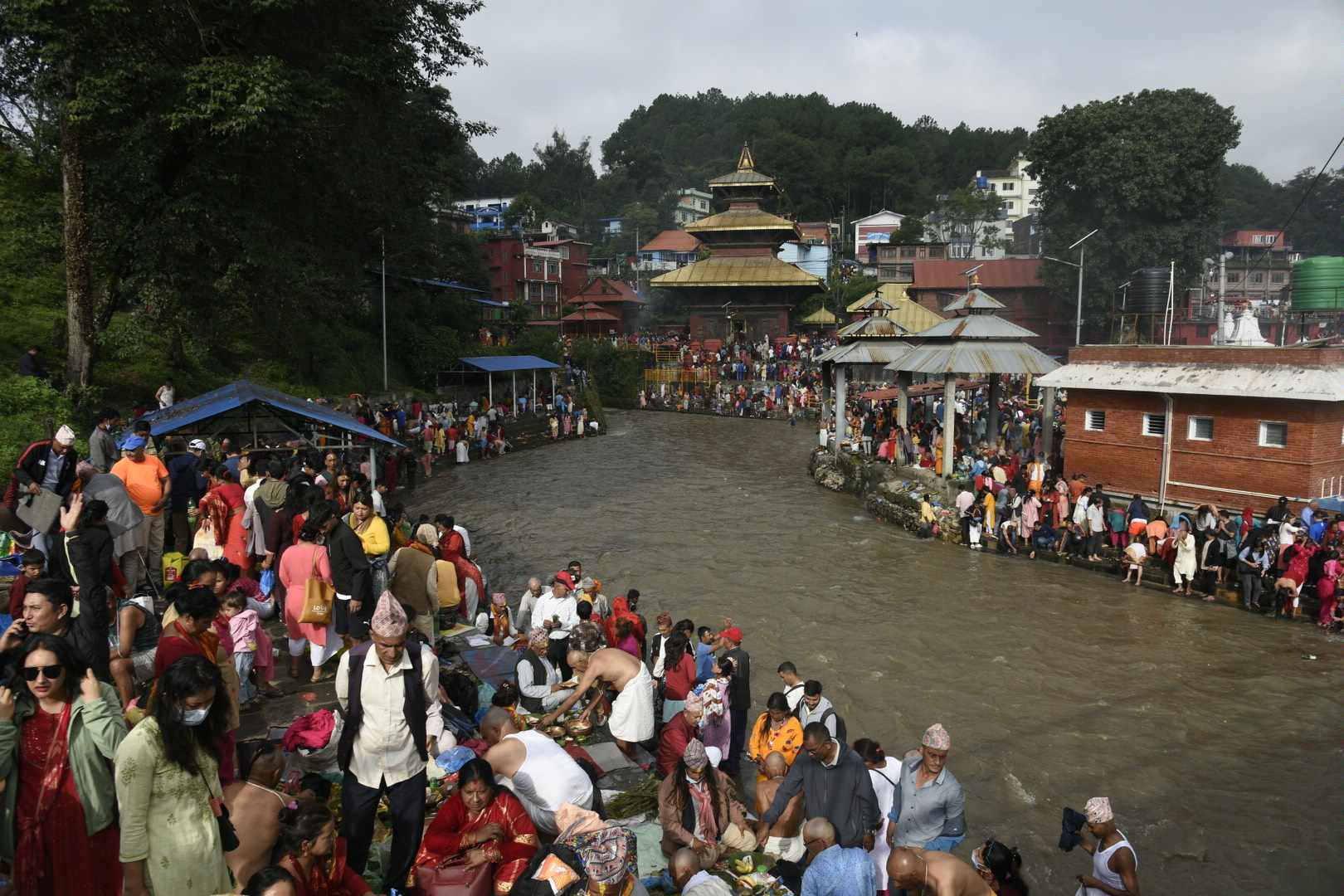 आज कुशे औंशी : गोकर्णमा तीर्थ श्राद्ध गर्ने श्रद्धालुको घुइँचो