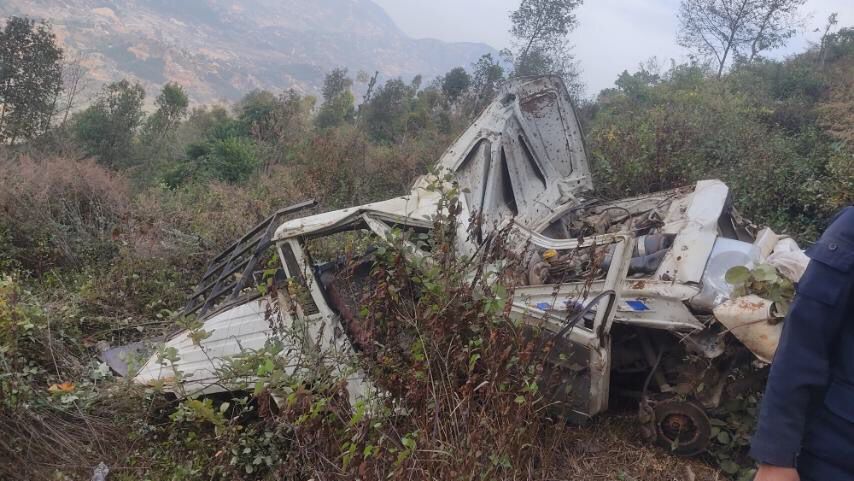 धादिङमा जिप दुर्घटनाः एक जनाको मृत्यु