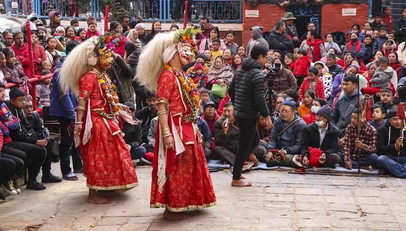 काठमाडौंको पचली भैरवको खड्गसिद्धी नाच सुरु