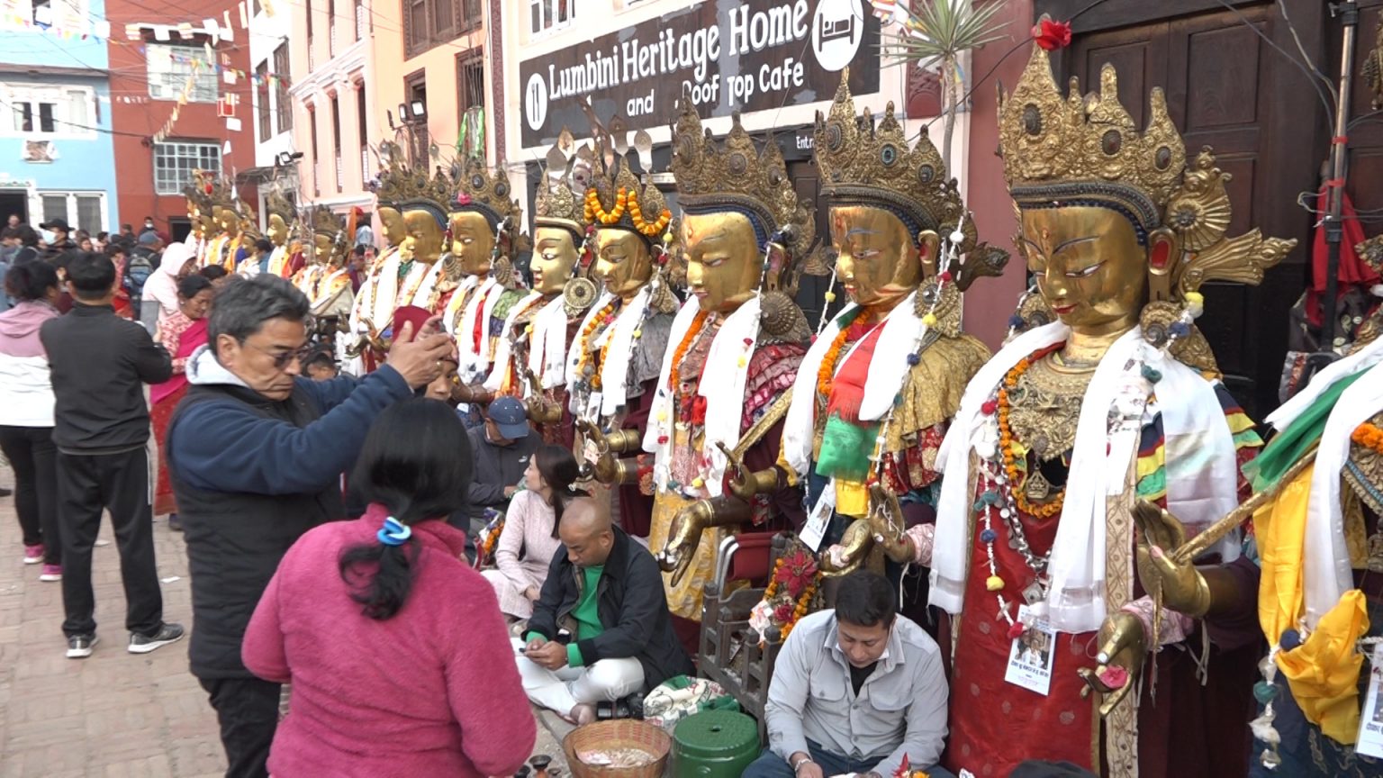 ललितपुरमा इतिल्हन सम्यक् महादान पर्व सुरु