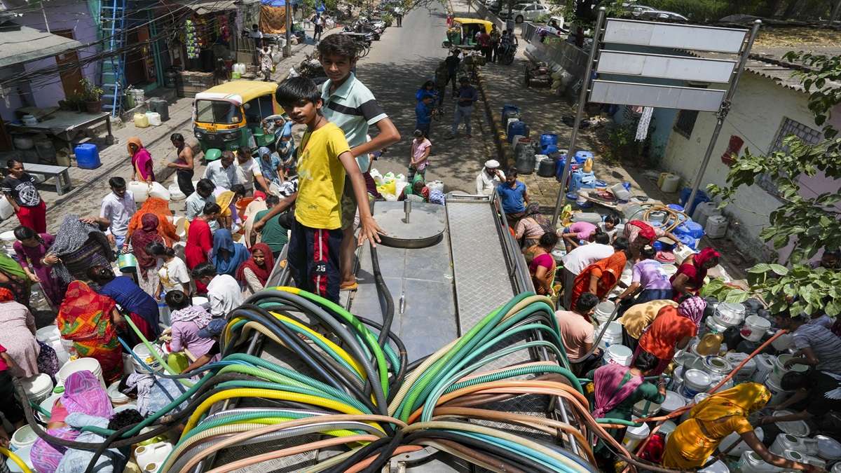 नयाँदिल्लीमा जल संकट करोडौं जनता प्रभावित