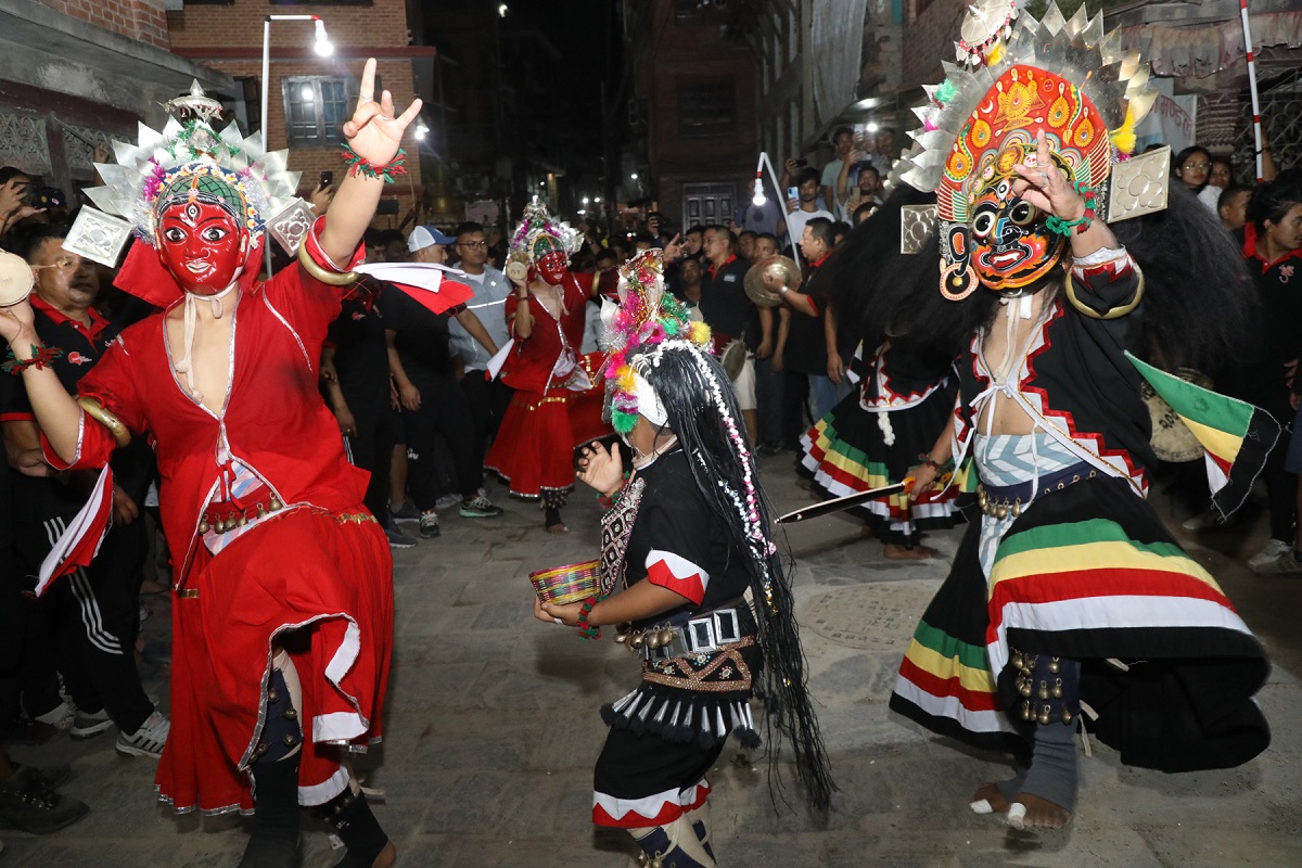 मध्यपुरथिमिमा भैरव, महाकाली, नीलबाराही नाच सम्पन्न