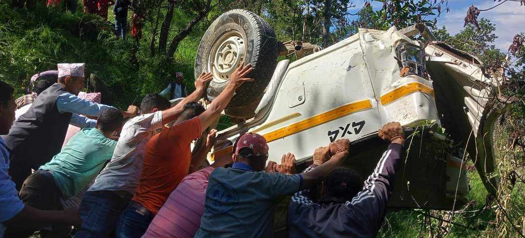 रामेछापमा वलेरो दुर्घटना : दुईजनाको मृत्यु