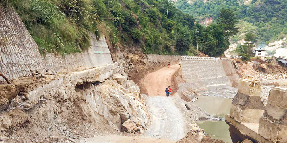 बीपी राजमार्ग पुनर्निर्माण गर्न जाइकाको मद्दतको प्रतीक्षा