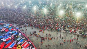 ४० करोड श्रद्धालु सहभागी हुने महाकुम्भ मेला प्रारम्भ